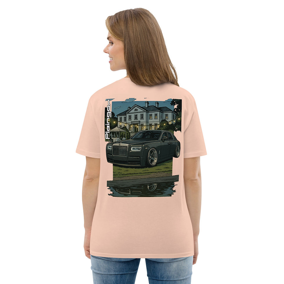 Miniature : T-shirt Pleingaz Rollie Phantom - du S au 5XL - unisex 100% coton bio Oeko-Tex