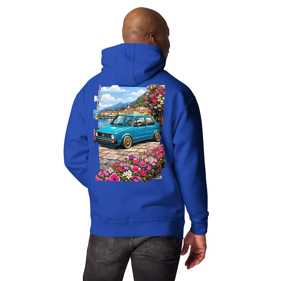 Thumbnail: Hoodie Pleingaz MK1 GTI LAKE - du S au 3XL  - unisex coton/polyester