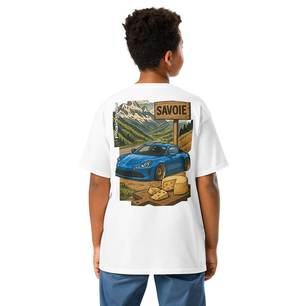 Thumbnail: Kid t-shirt Pleingaz A110 unisex coton Oeko-Tex