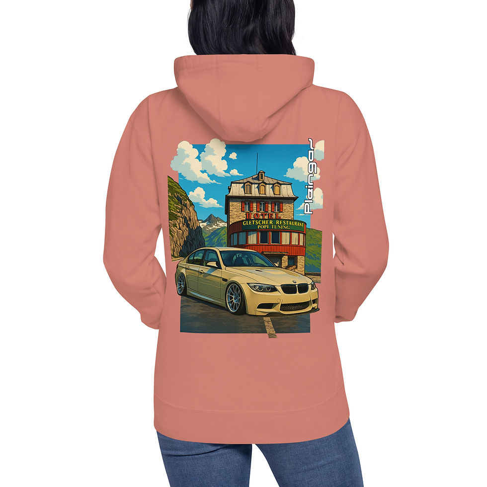 Miniature : Hoodie Pleingaz E90 M3 POPI - du S au 3XL - unisex coton/polyester