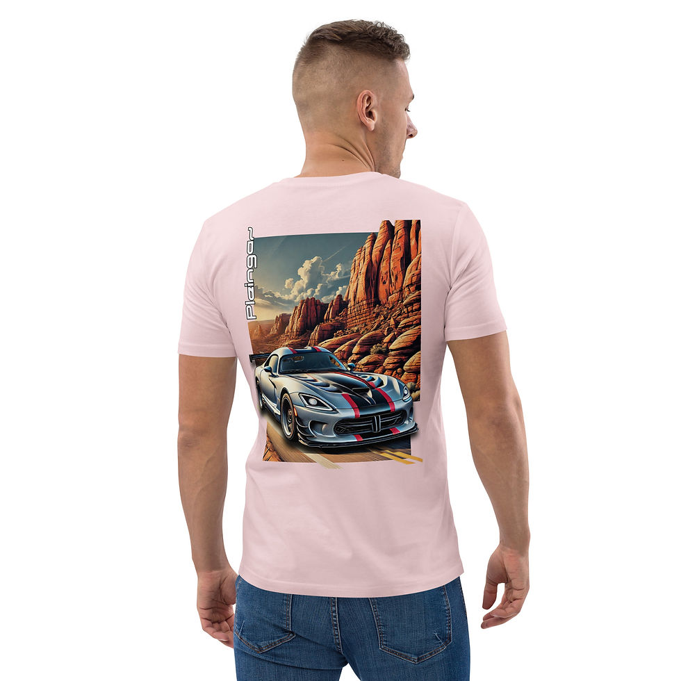 Thumbnail: T-shirt Pleingaz VIPER - du S au 5XL - Unisex 100% coton bio Oeko-Tex