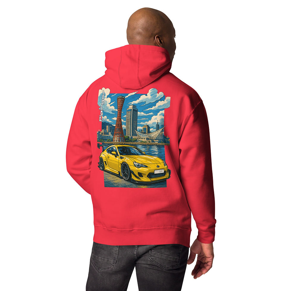 Miniature : Hoodie Pleingaz GT86 WIDEBODY - du S au 3XL - unisex coton/polyester