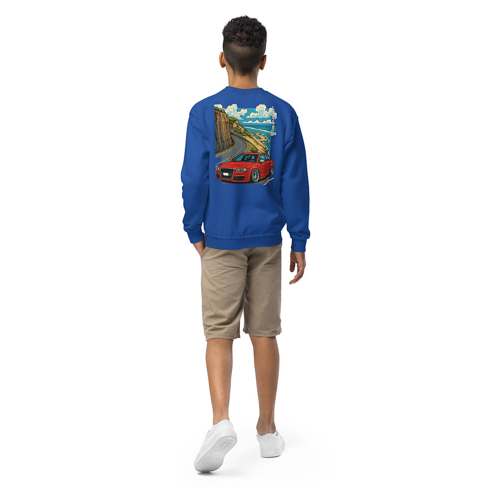 Thumbnail: Kids Sweater Pleingaz RS4 B7 AVANT unisex coton/polyester