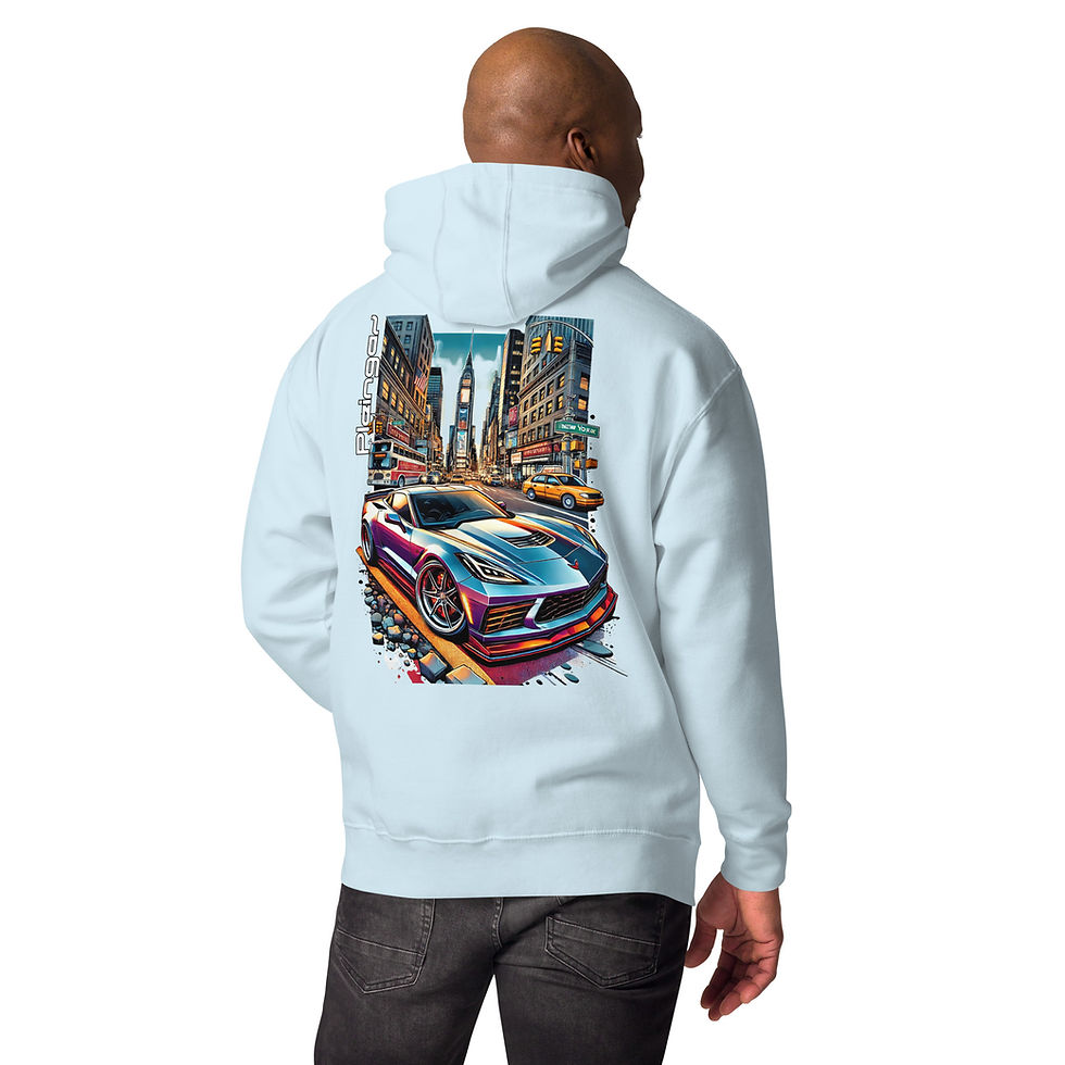 Thumbnail: Hoodie Pleingaz C7 - du S au 3XL - unisex coton/polyester