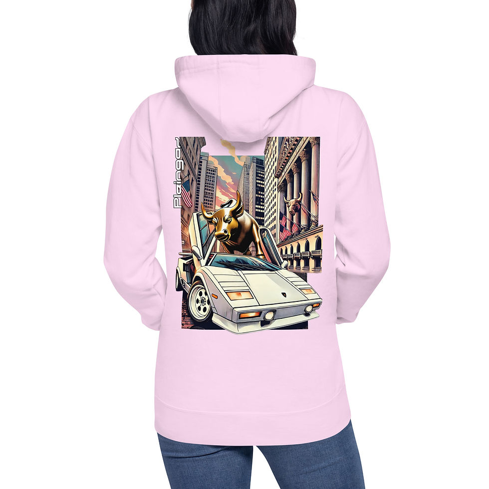 Miniaturbild: Hoodie Pleingaz COUNTACH - du S au 3XL  - unisex coton/polyester