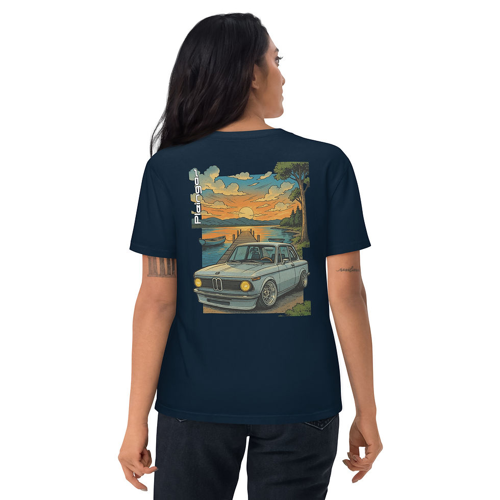 Thumbnail: T-shirt Pleingaz 2002 - du S au 5XL - unisex 100% coton bio Oeko-Tex