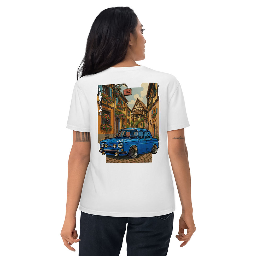 Thumbnail: T-shirt Pleingaz R8 GORDINI - du S au 5XL - unisex 100% coton bio Oeko-Tex