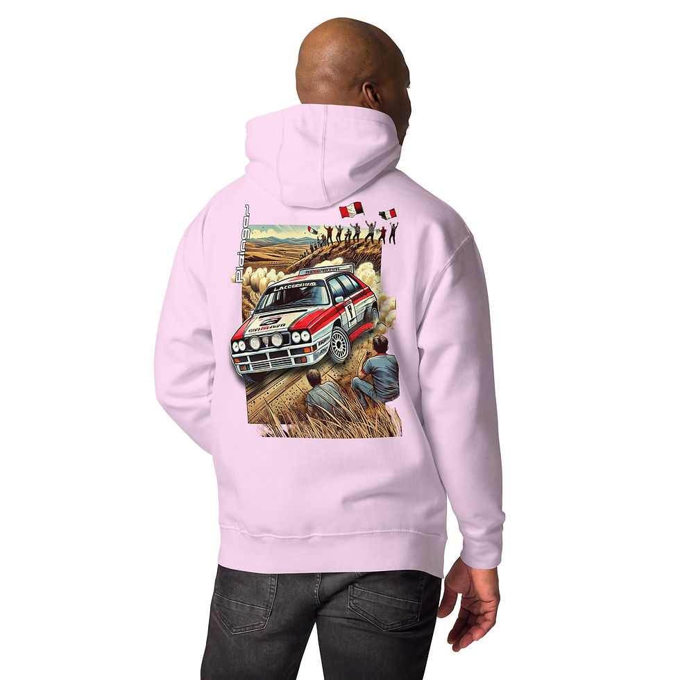 Miniaturbild: Hoodie Pleingaz DELTA INTEGRALE - du S au 3XL  - unisex coton/polyester