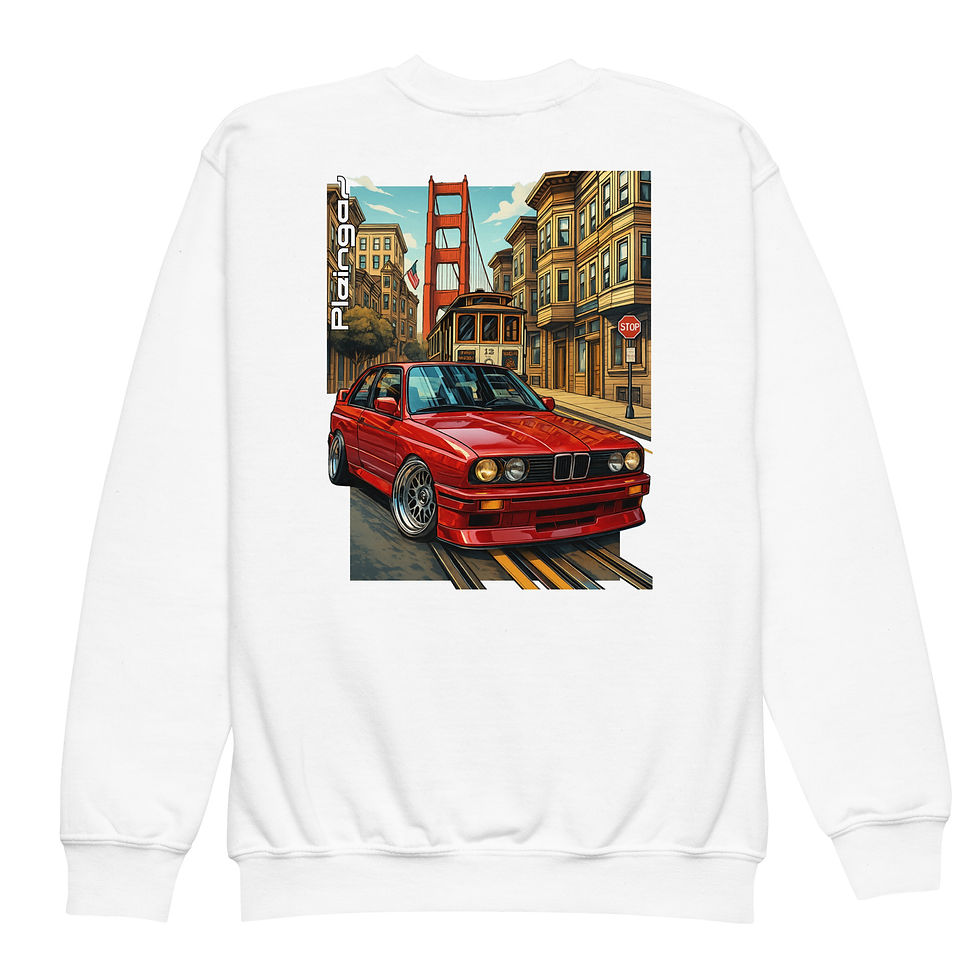 Thumbnail: Kids Sweater Pleingaz M3 E30 SAN unisex coton/polyester