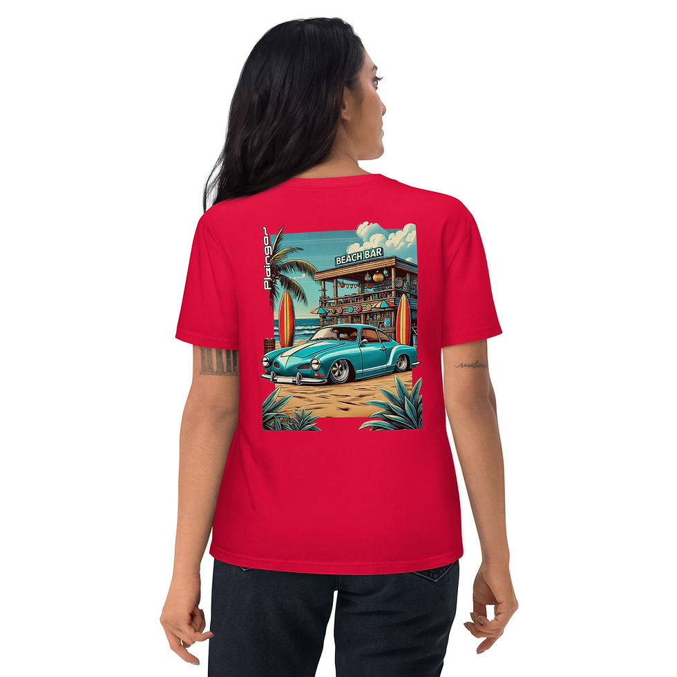 Miniature : T-shirt Pleingaz Karmann Ghia - du S au 5XL - unisex 100% coton bio Oeko-Tex