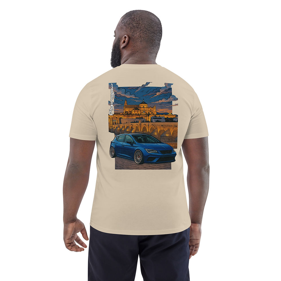 Miniature : T-shirt Pleingaz Leon 3 Cupra - du S au 5XL - Unisex Coton Bio Oeko-tex
