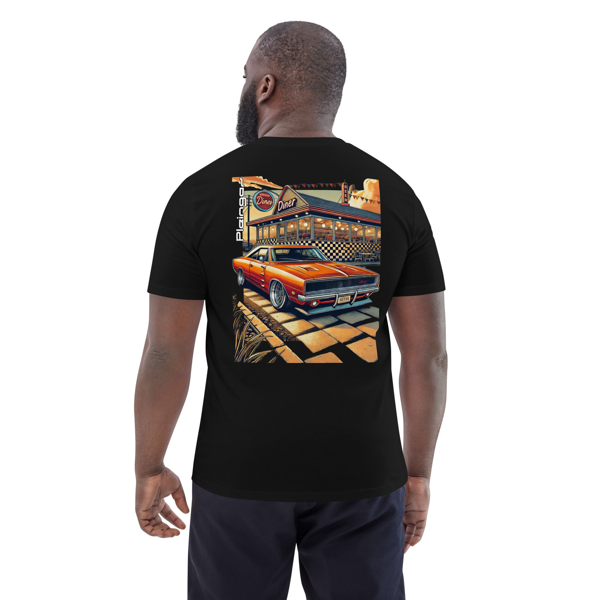 T-shirt Pleingaz CHARGER Unisex 100% coton bio Oeko-Tex