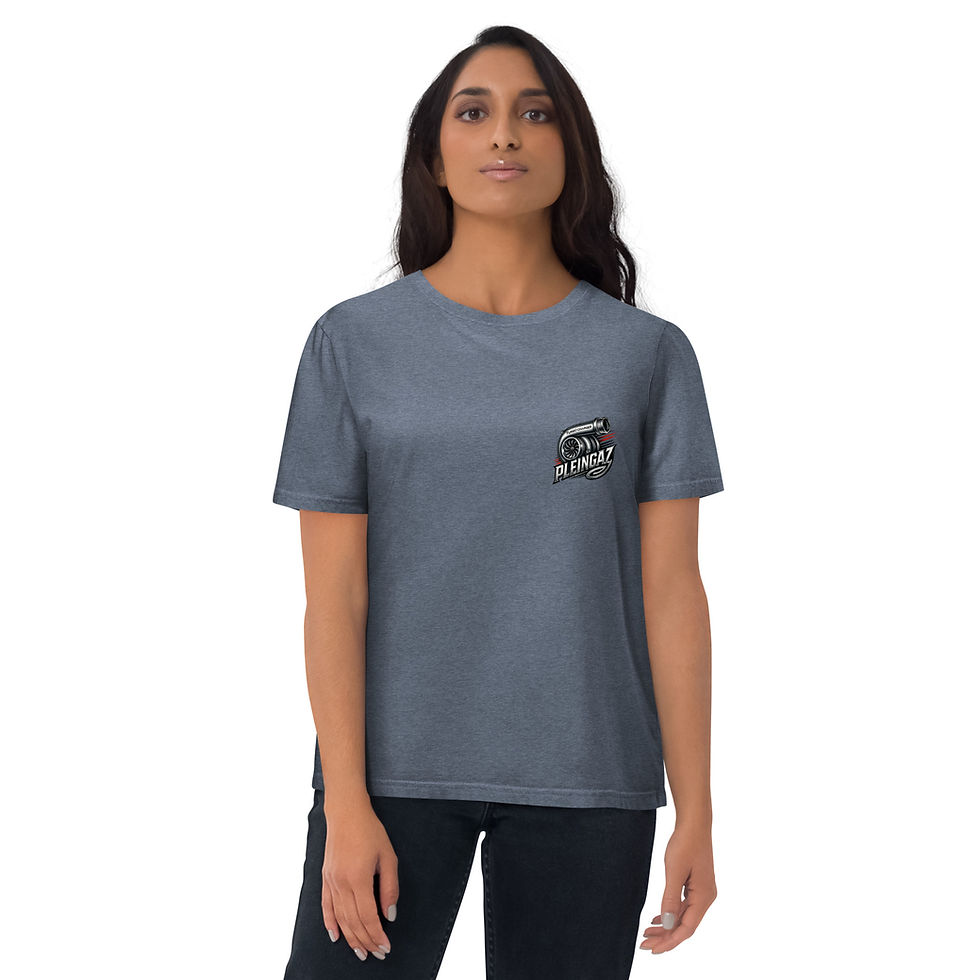 Miniature : T-shirt Pleingaz E30 SILVER - du S au 5XL - unisex coton bio Oeko tex