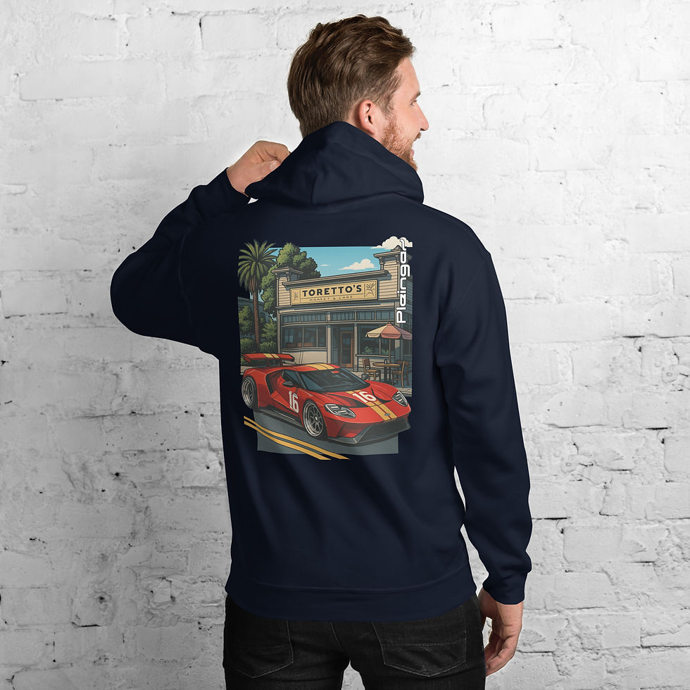 Thumbnail: Hoodie Pleingaz GT HERITAGE unisex coton/polyester