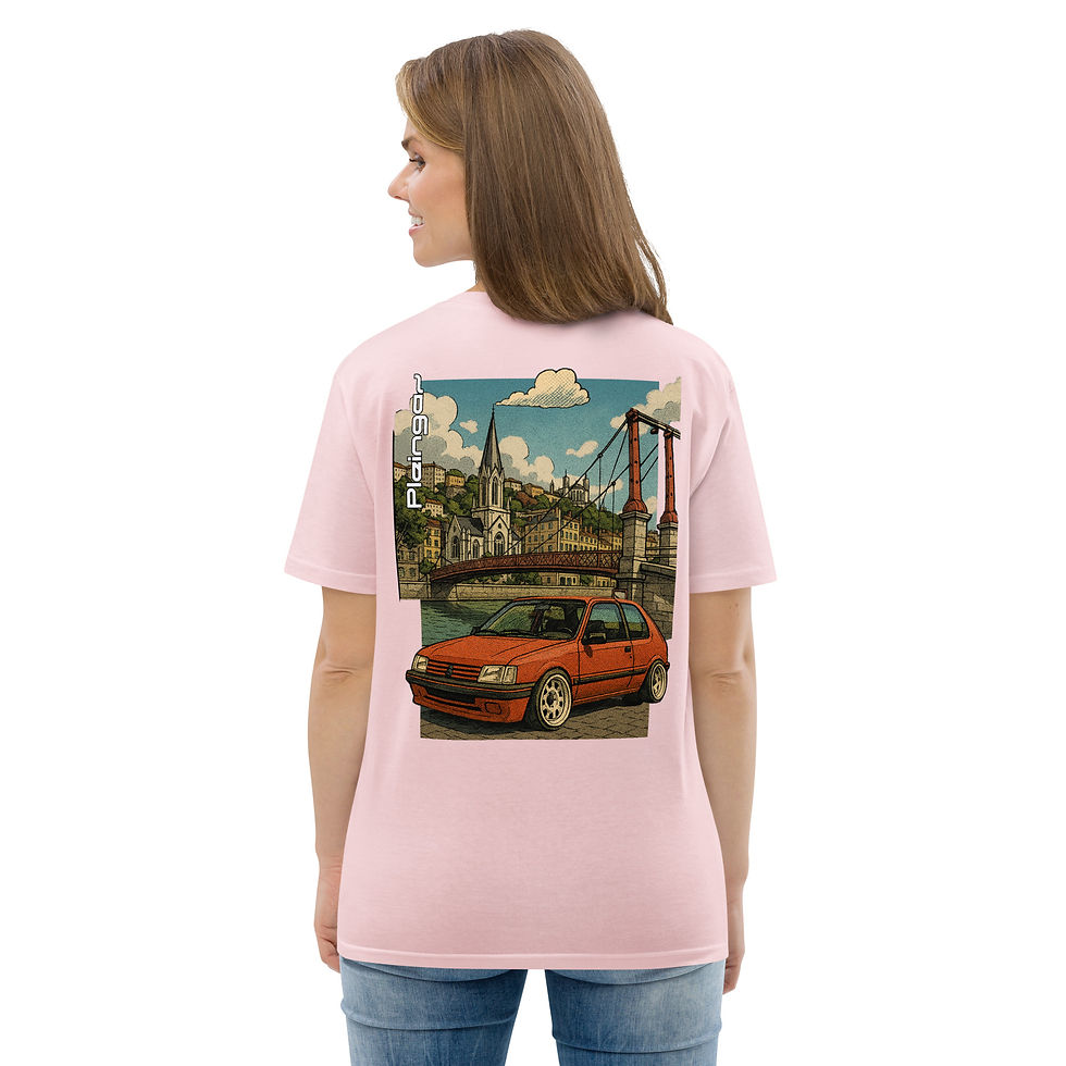 Thumbnail: T-shirt Pleingaz 205 LYON - du S au 5XL - Unisex Coton Bio Oeko-tex