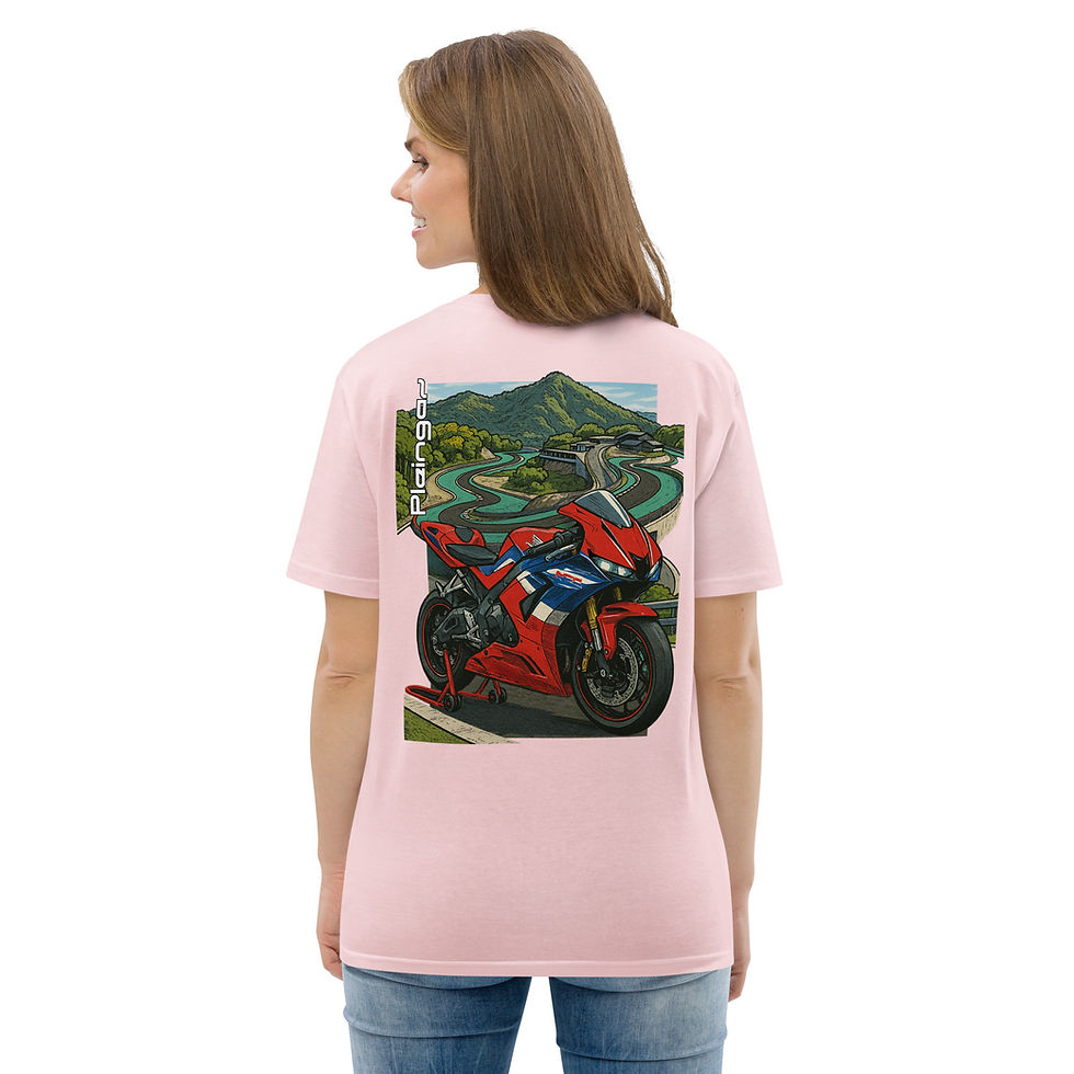 Miniature : T-shirt Pleingaz CBR600 - du S au 5XL - unisex 100% coton bio Oeko-Tex