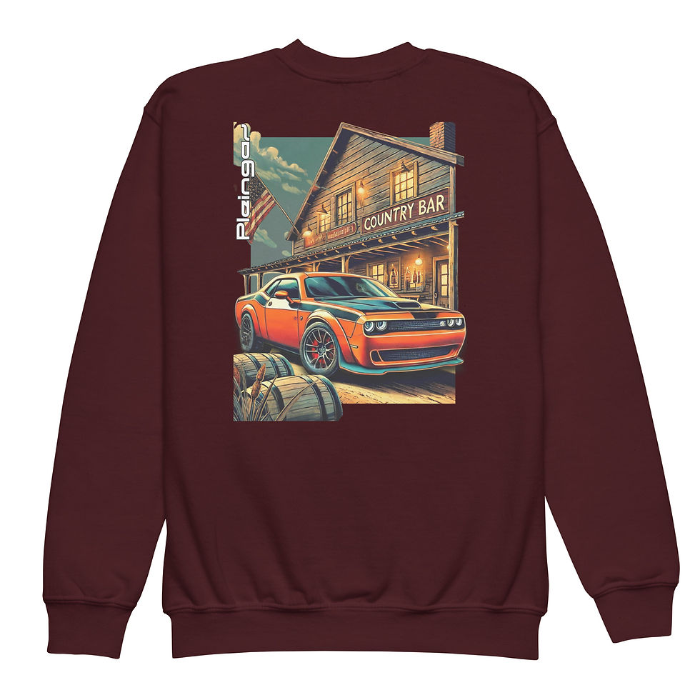 Thumbnail: Kids Sweater Pleingaz CHALLENGER unisex coton/polyester
