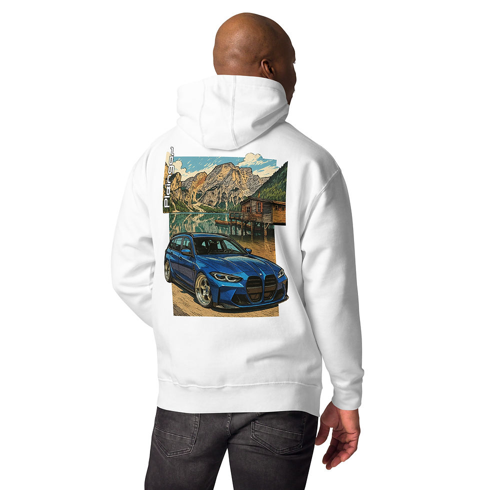 Miniature : Hoodie Pleingaz M3 G81 TOURING - du S au 3XL - unisex coton/polyester