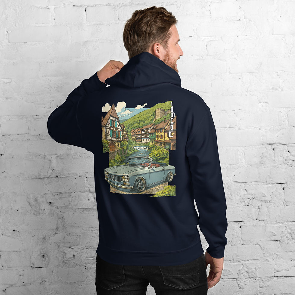 Thumbnail: Hoodie Pleingaz 304 CABRIO Unisex coton/polyester