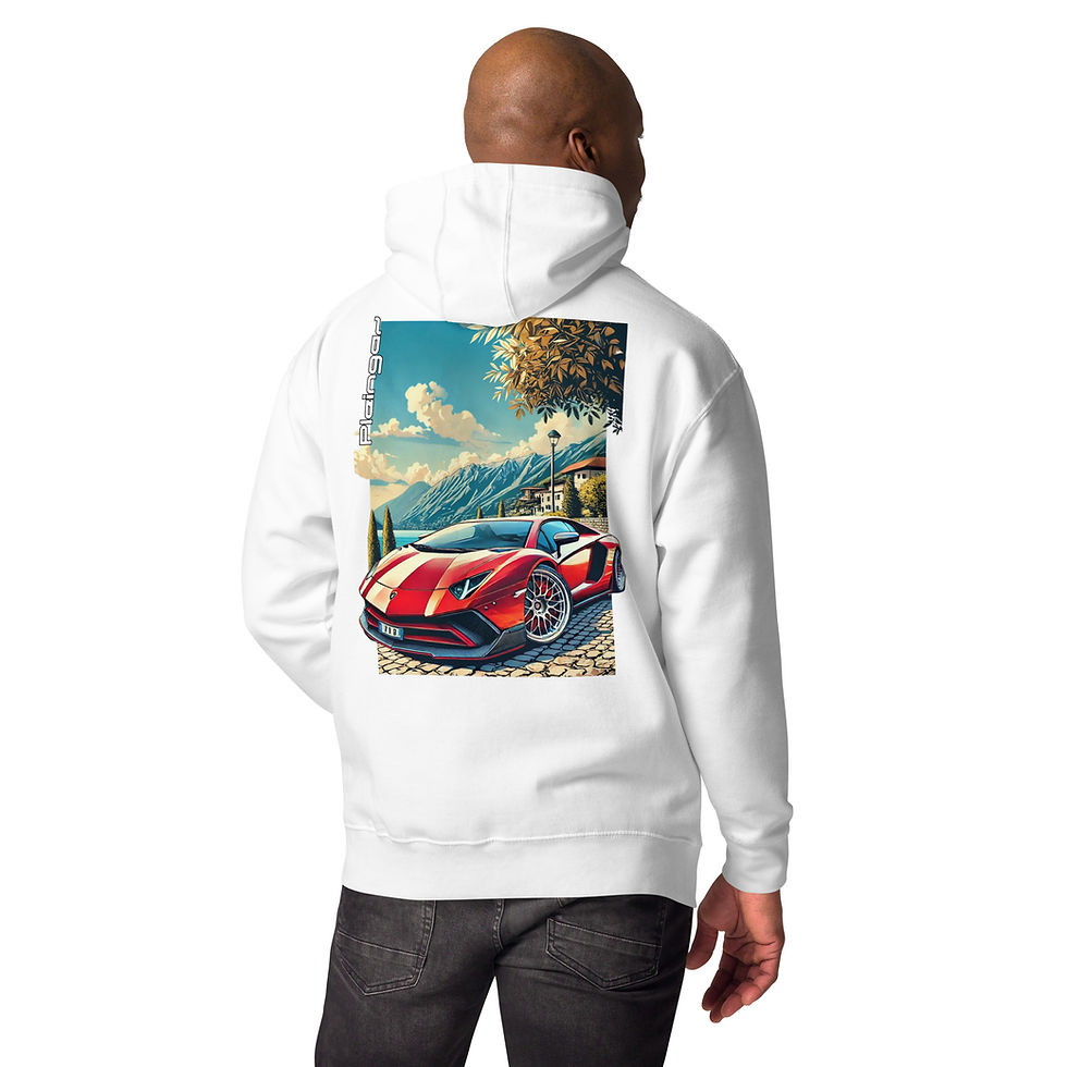 Miniaturbild: Hoodie Pleingaz AVENTADOR - du S au 3XL  - unisex coton/polyester