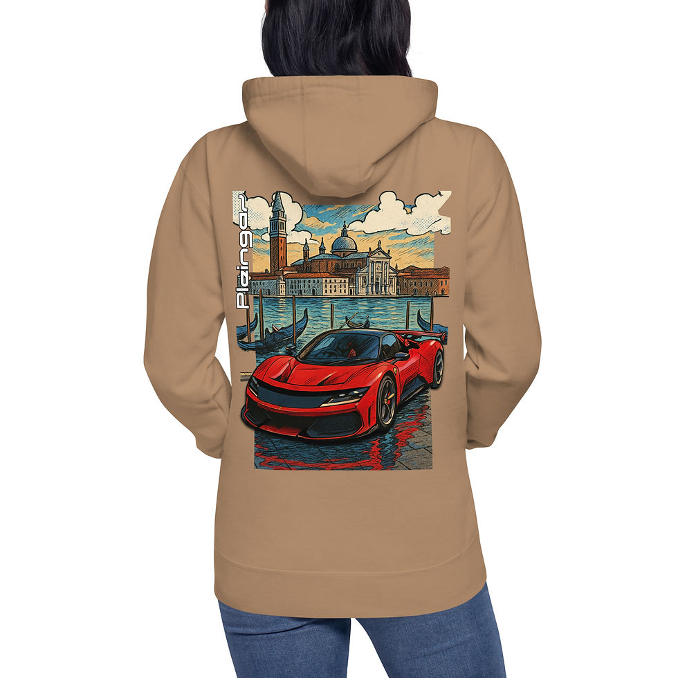 Miniature : Hoodie Pleingaz F80 - du S au 3XL - unisex coton/polyester