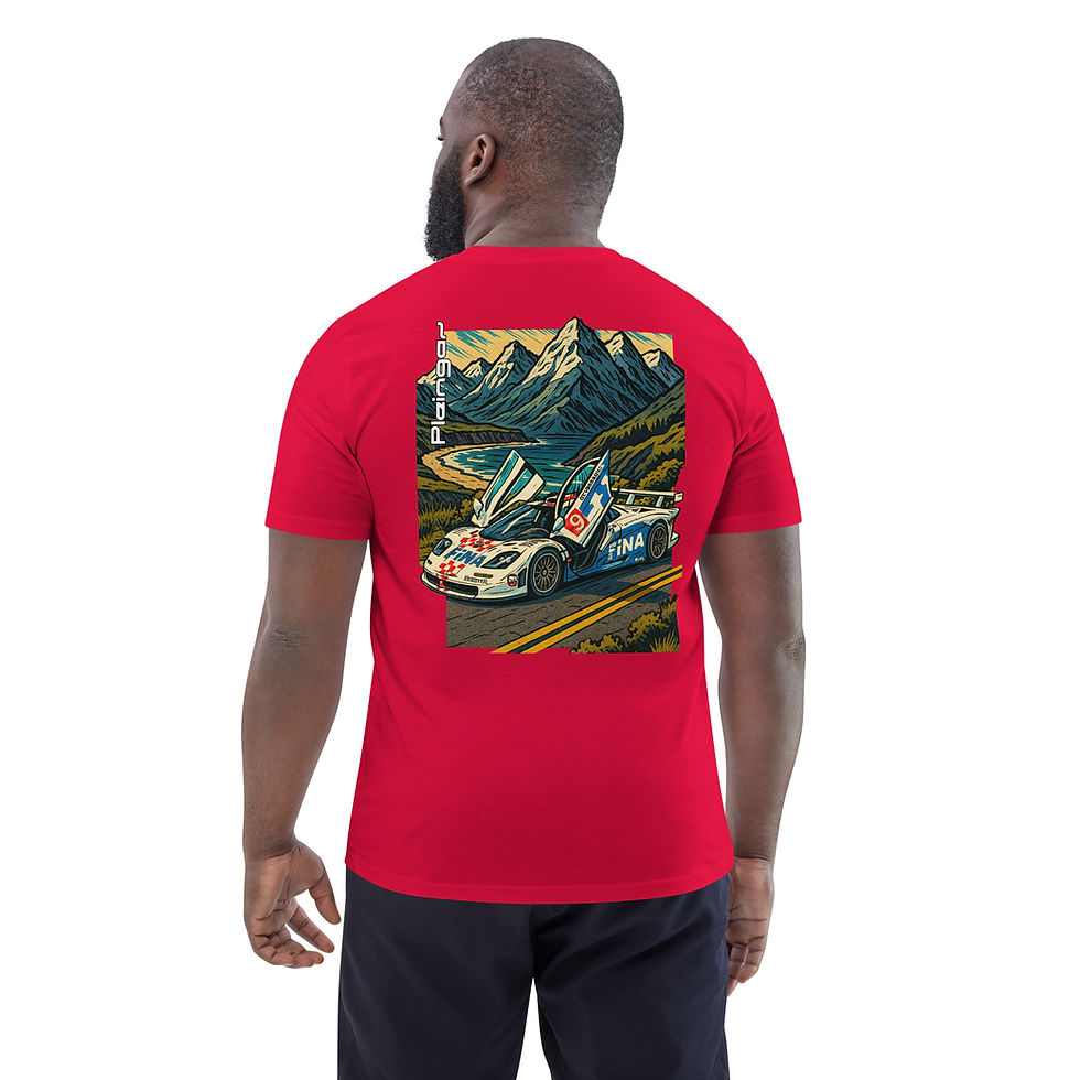 Miniature : T-shirt Pleingaz F1 GTR Longtail - du S au 5XL - unisex en coton bio Oeko tex