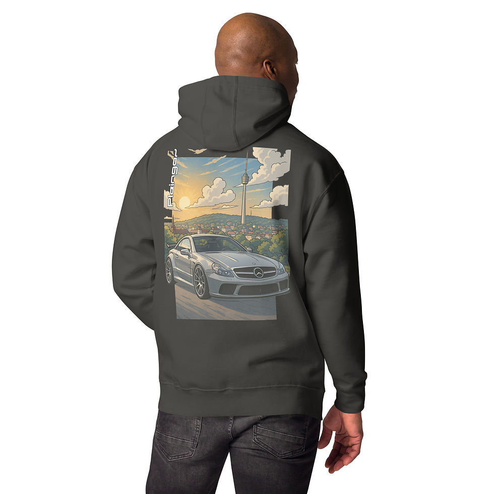 Miniature : Hoodie Pleingaz SL63 BLACK SERIES - du S au 3XL  - unisex coton/polyester