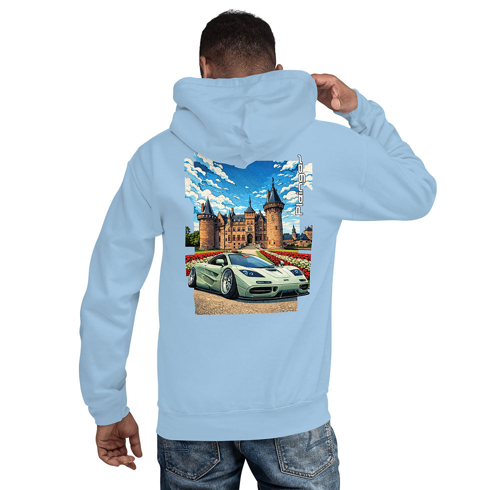 Thumbnail: Hoodie  Pleingaz  F1 CASTLE unisex coton/polyester