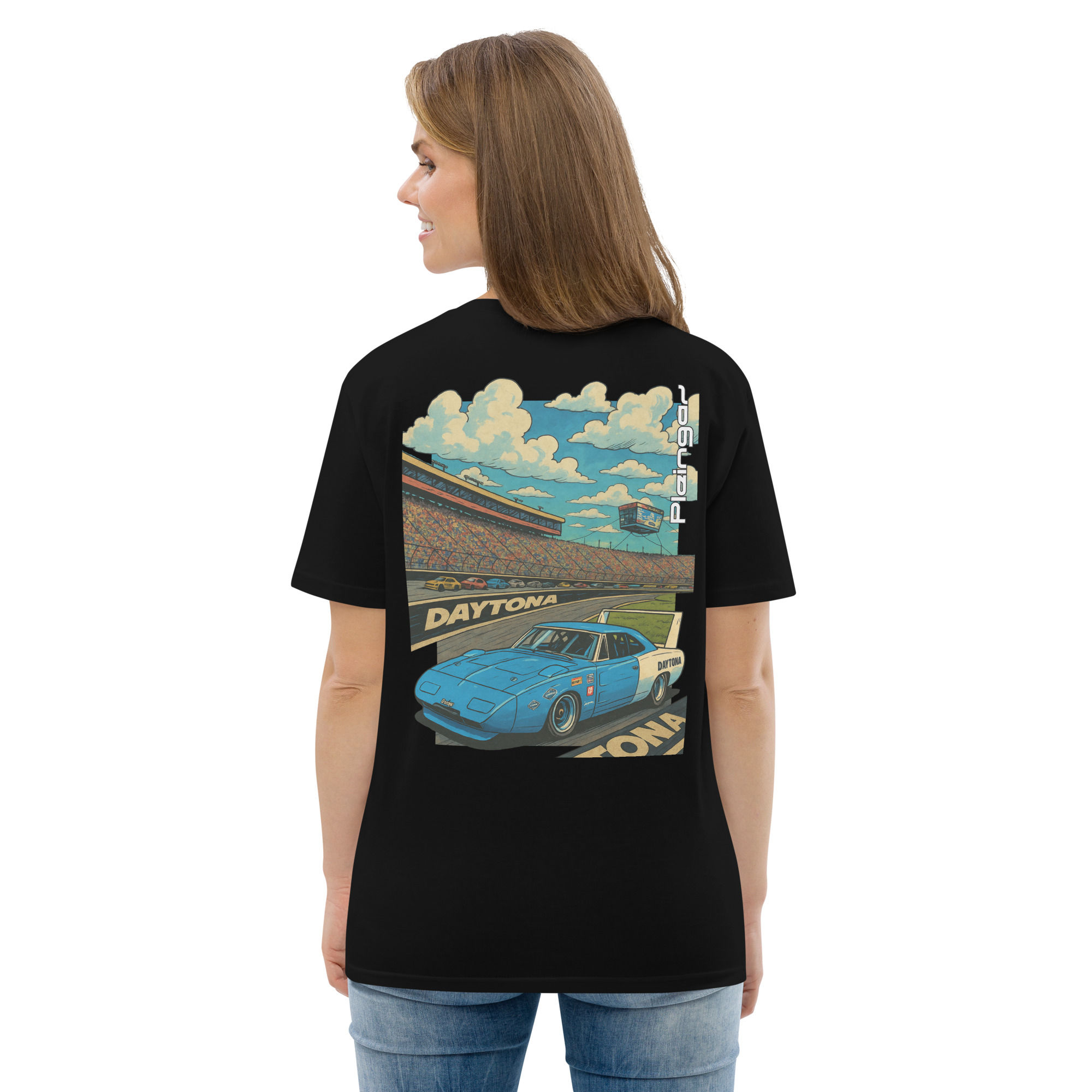T-shirt Pleingaz CHARGER DAYTONA - du S au 5XL - Unisex coton bio oeko tex