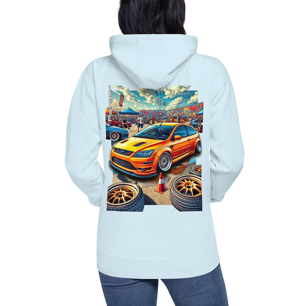 Miniature : Hoodie Pleingaz FOCUS ST - du S au 3XL - unisex coton/polyester