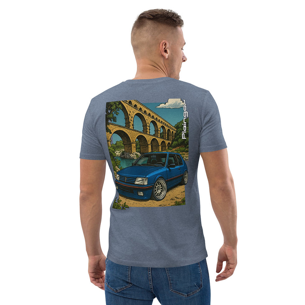 Thumbnail: T-shirt Pleingaz 205 MIAMI - du S au 5XL - Unisex Coton Bio Oeko-tex
