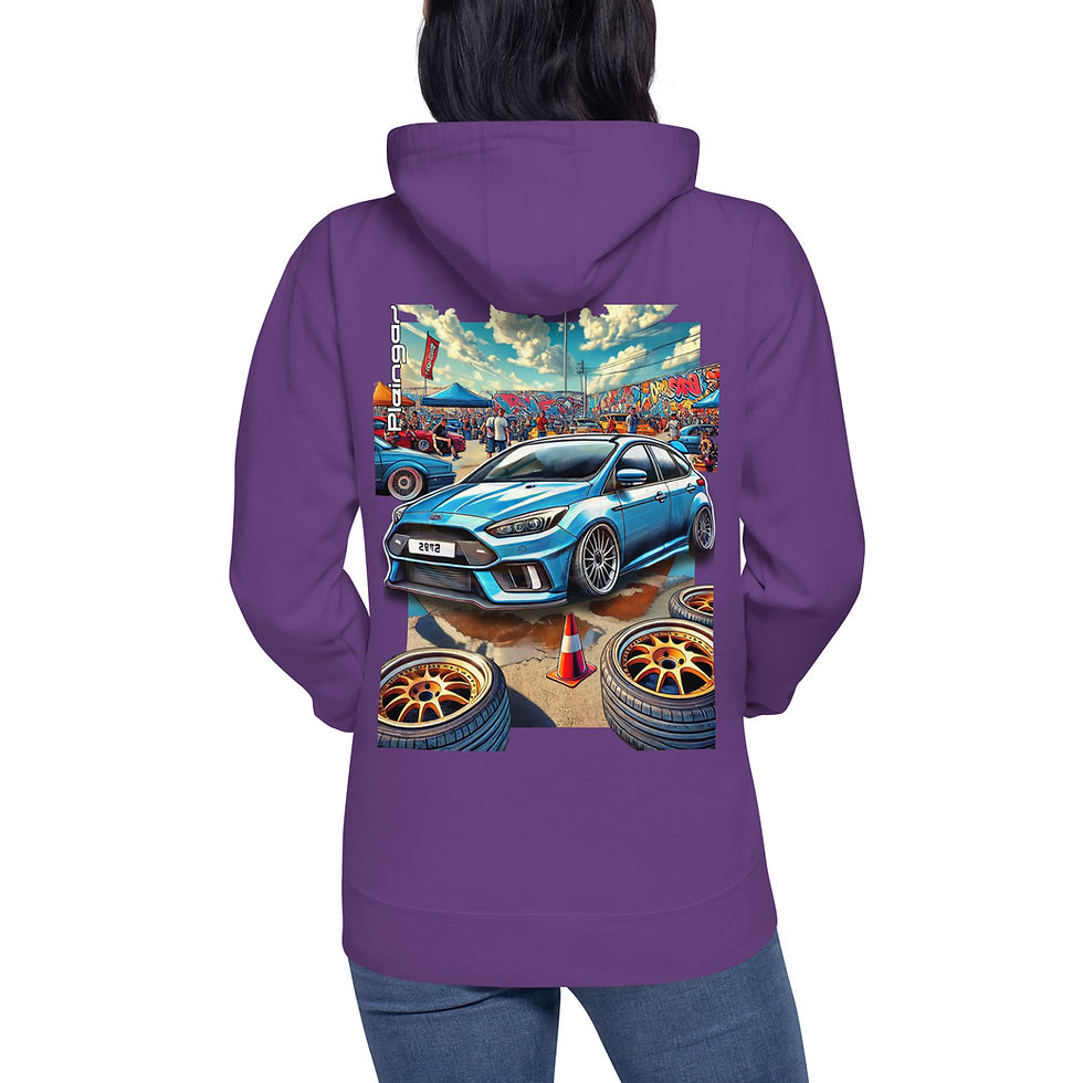 Miniaturbild: Hoodie Pleingaz FOCUS RS MK3 - du S au 3XL - unisex coton/polyester