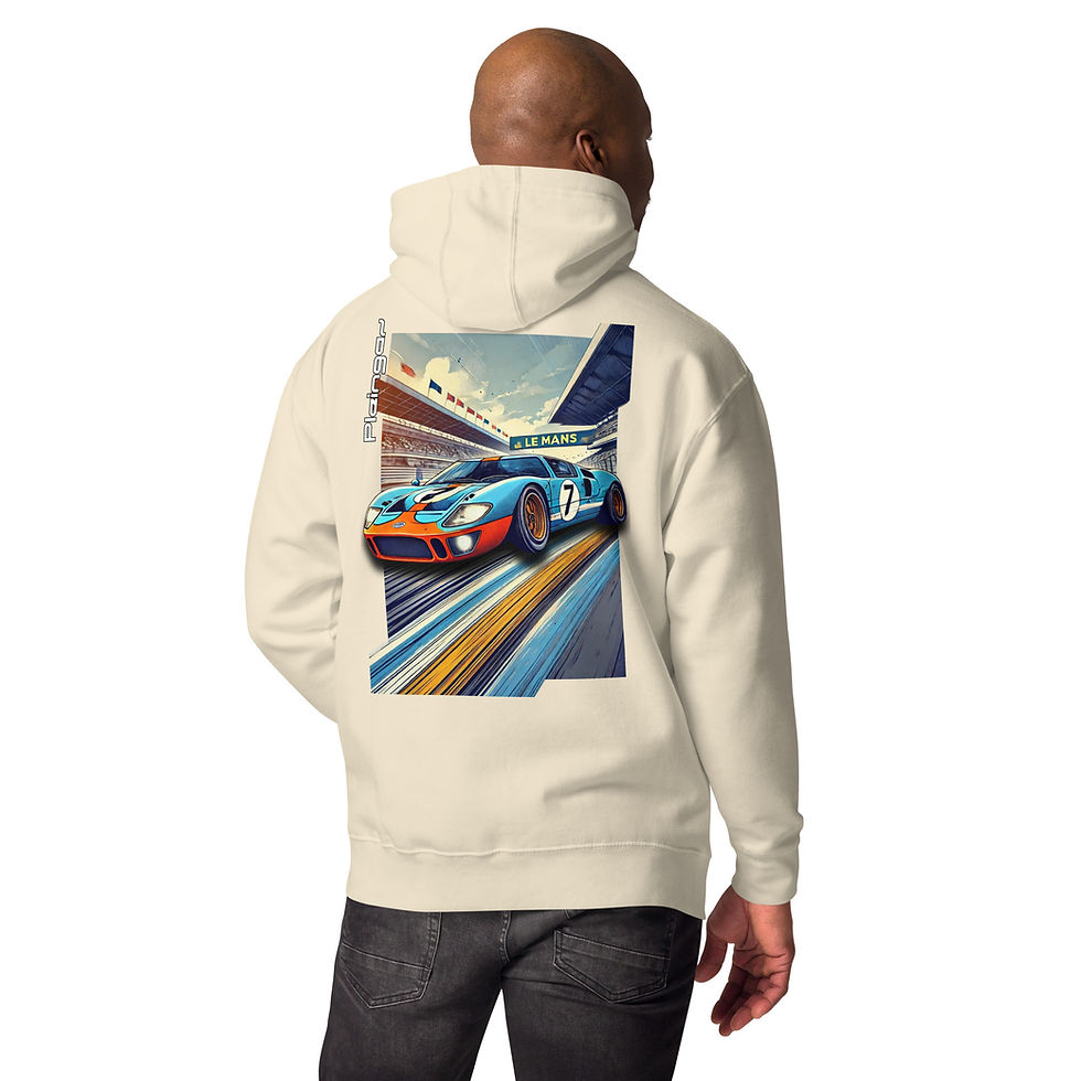Thumbnail: Hoodie Pleingaz GT40 - du S au 3XL - unisex coton/polyester