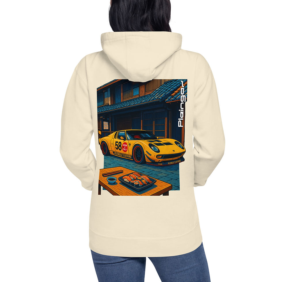 Thumbnail: Hoodie Pleingaz MIURA - du S au 3XL  - unisex coton/polyester