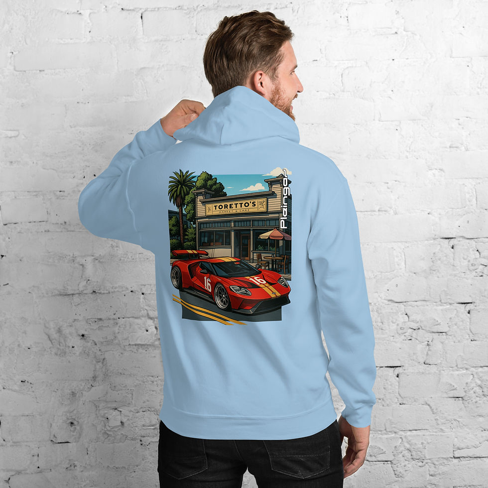 Thumbnail: Hoodie Pleingaz GT HERITAGE unisex coton/polyester