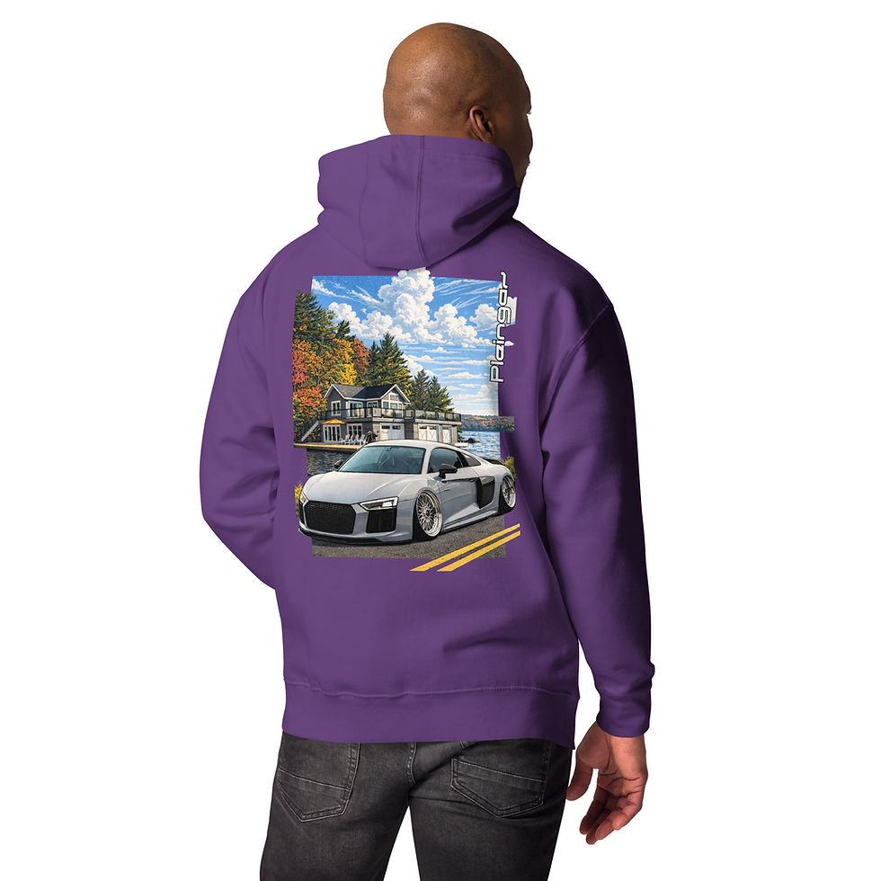 Miniaturbild: Hoodie Pleingaz R8 V10 NARDO - du S au 3XL - unisex coton/polyester