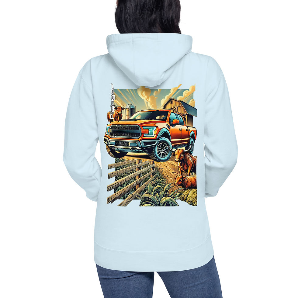 Thumbnail: Hoodie Pleingaz F150 - du S au 3XL - unisex coton/polyester