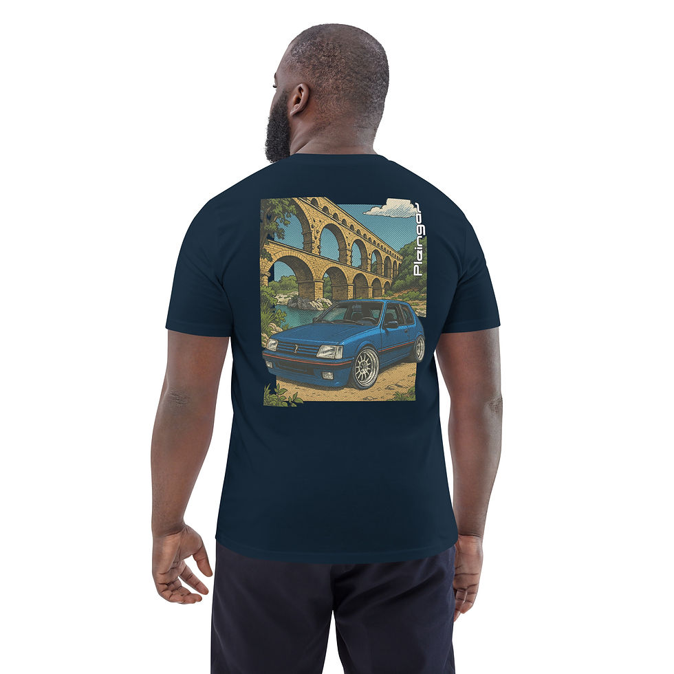 Thumbnail: T-shirt Pleingaz 205 MIAMI Unisex Coton Bio Oeko-tex