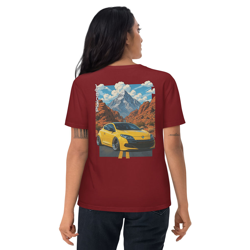 Thumbnail: T-shirt Pleingaz MEGANE RS MK3 - du S au 5XL - unisex en coton bio Oeko tex