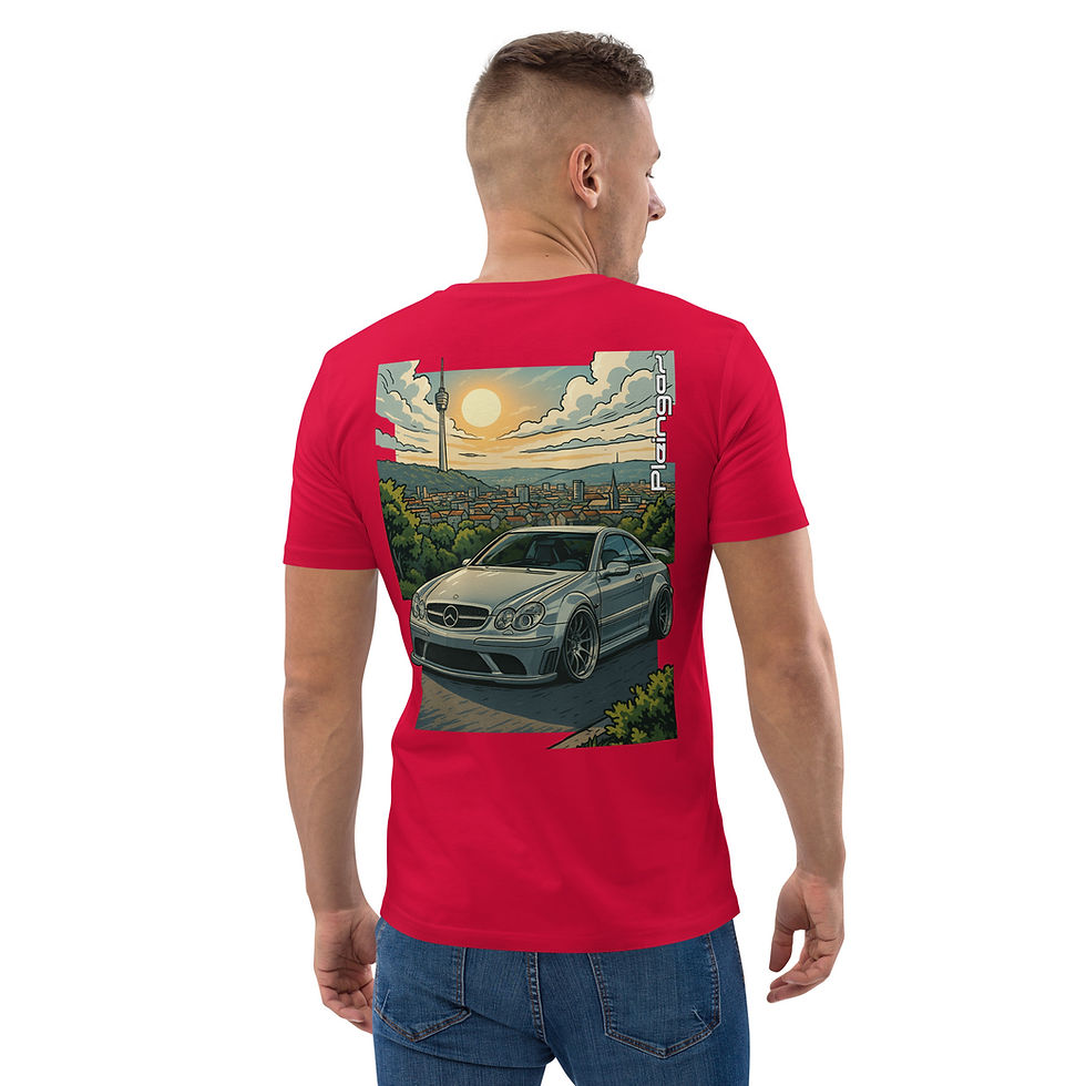 Miniature : T-shirt Pleingaz CLK 63 Black Series du S au 5XL unisex 100% coton bio Oeko-Tex