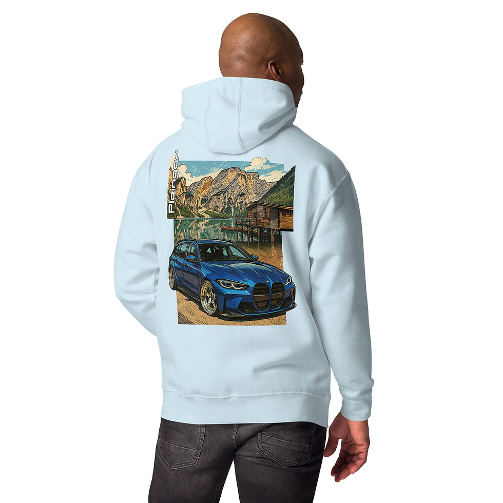 Miniature : Hoodie Pleingaz M3 G81 TOURING - du S au 3XL - unisex coton/polyester