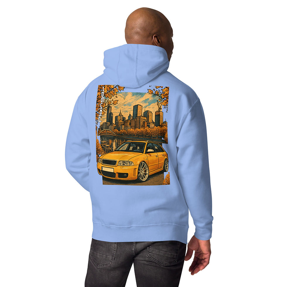 Thumbnail: Hoodie Pleingaz RS4 B5 - du S au 3XL - unisex coton/polyester