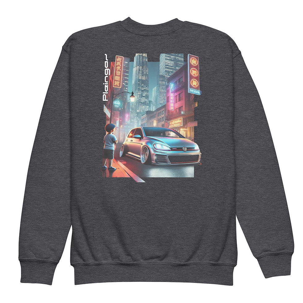 Thumbnail: Kids Sweater Pleingaz MK7 GTI unisex coton/polyester