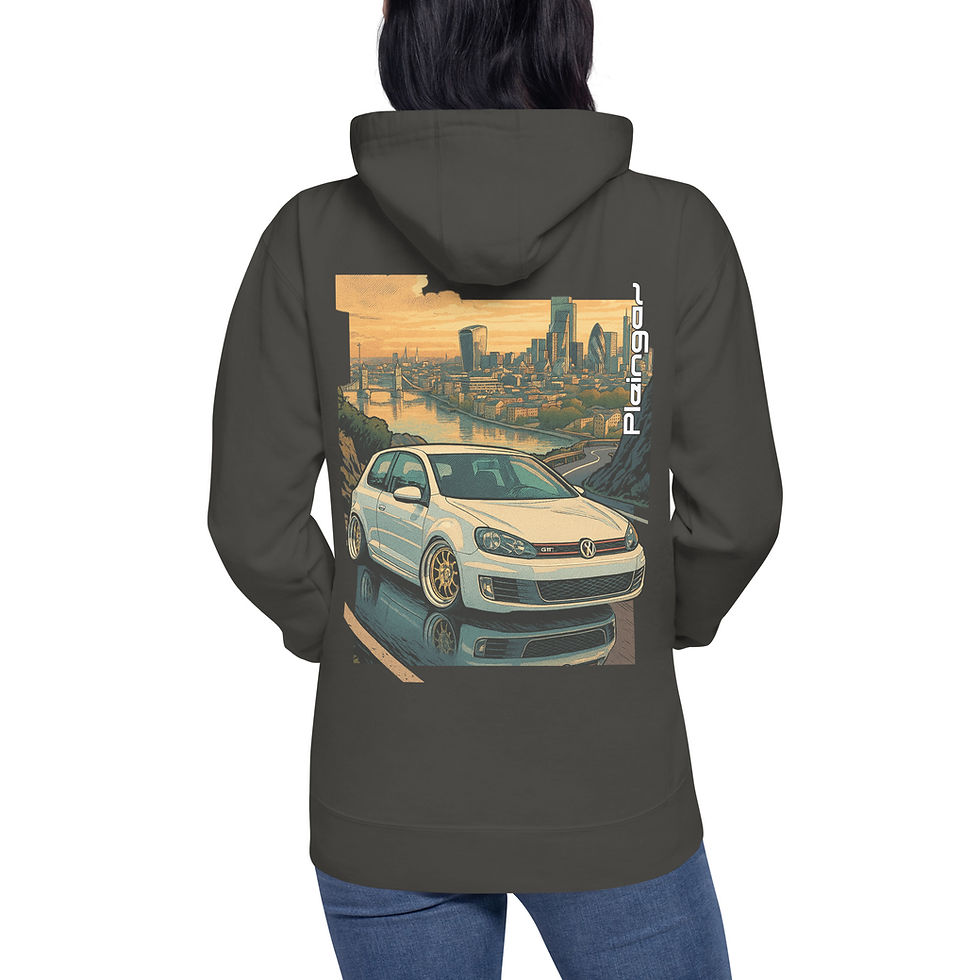 Thumbnail: Hoodie Pleingaz MK6 GTI LONDON - du S au 3XL  - unisex coton/polyester