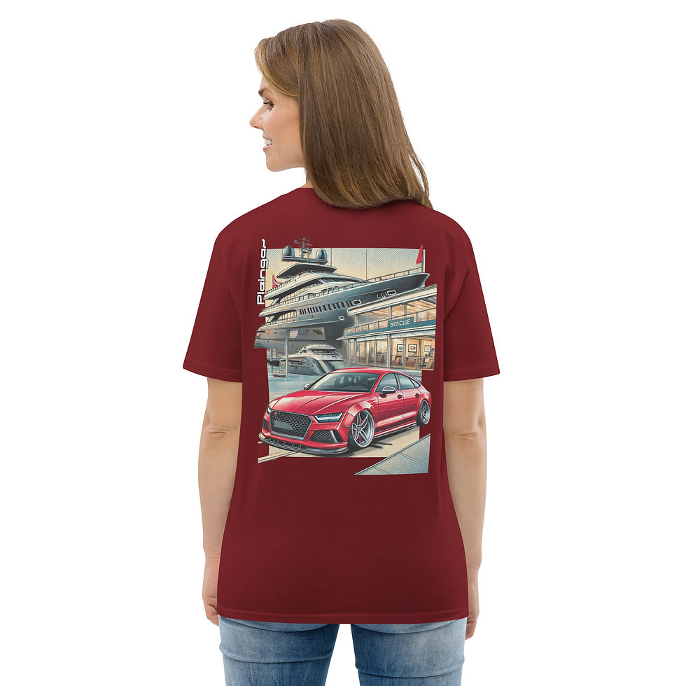 Miniature : T-shirt Pleingaz RS7 - du S au 5XL - Unisex 100% coton bio Oeko-Tex