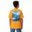 Miniature : T-shirt enfant Pleingaz CARRERA GT TURQUOISE unisex coton oeko-tex