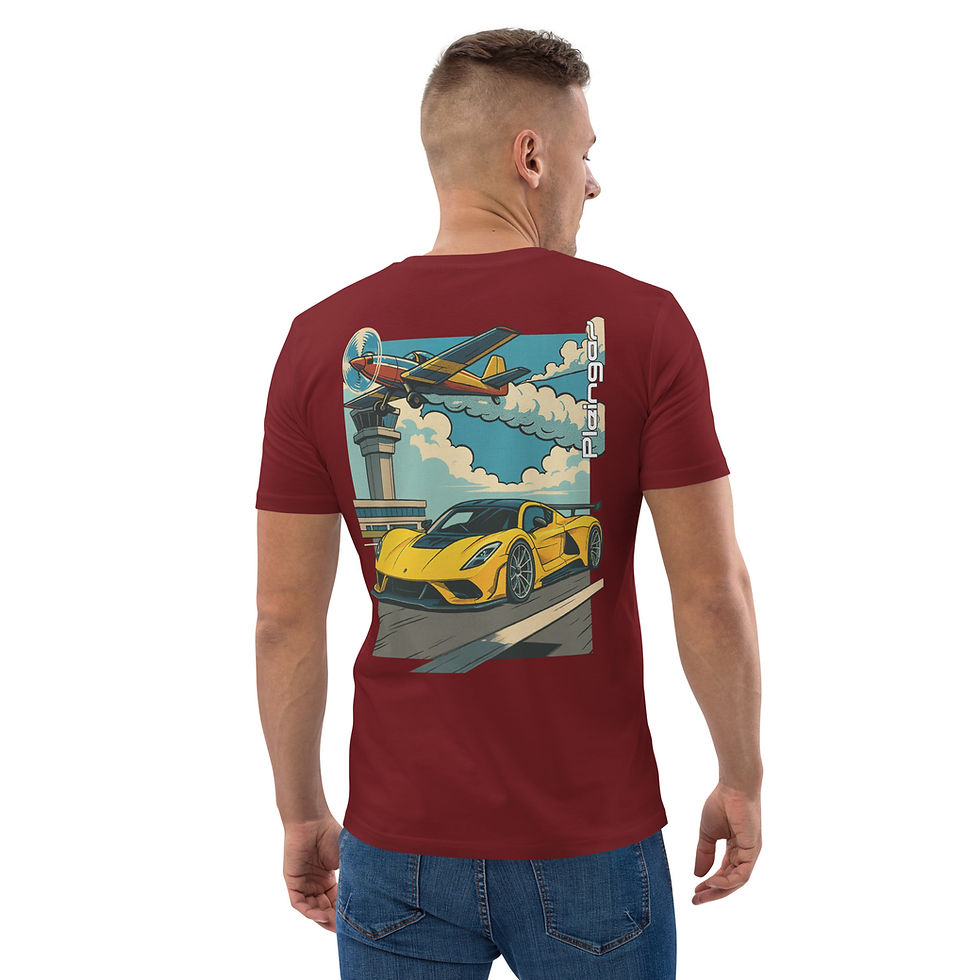 Thumbnail: T-shirt Pleingaz VENOM F5 - du S au 5XL - Unisex Coton bio Oeko-Tex