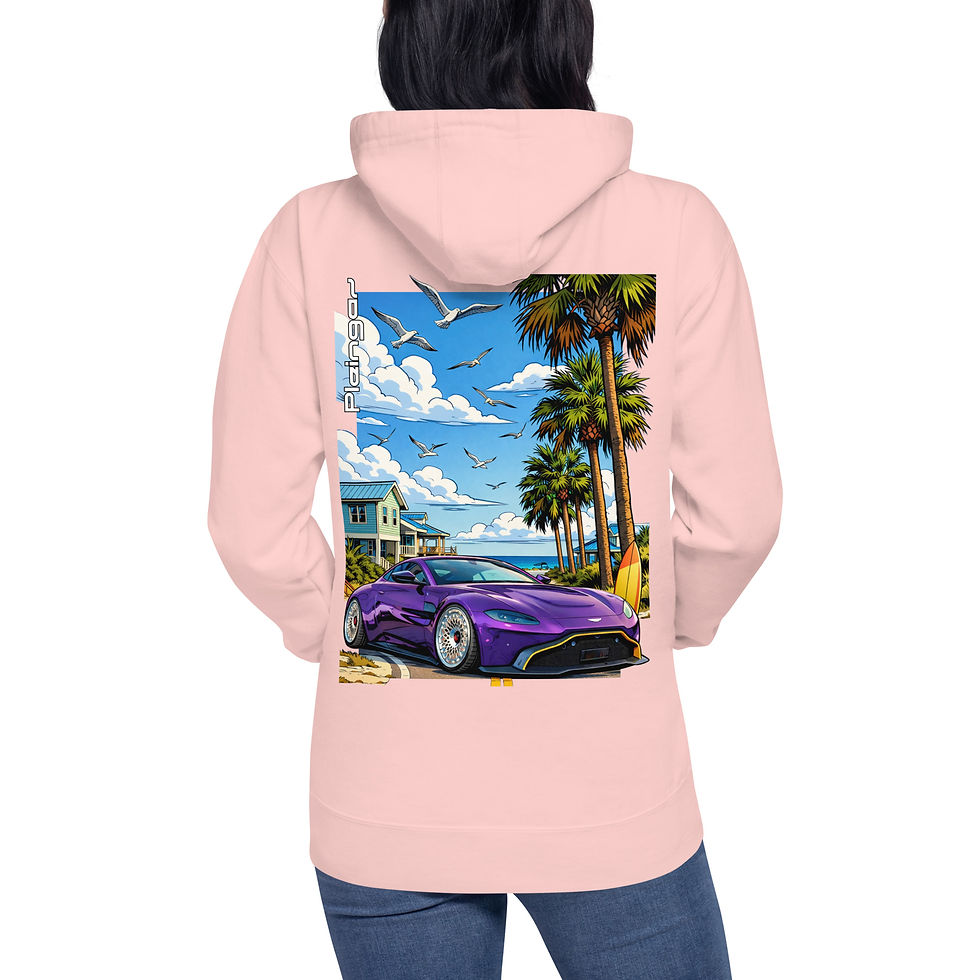 Miniature : Hoodie Pleingaz VANTAGE PURPLE - du S au 3XL  - unisex coton/polyester