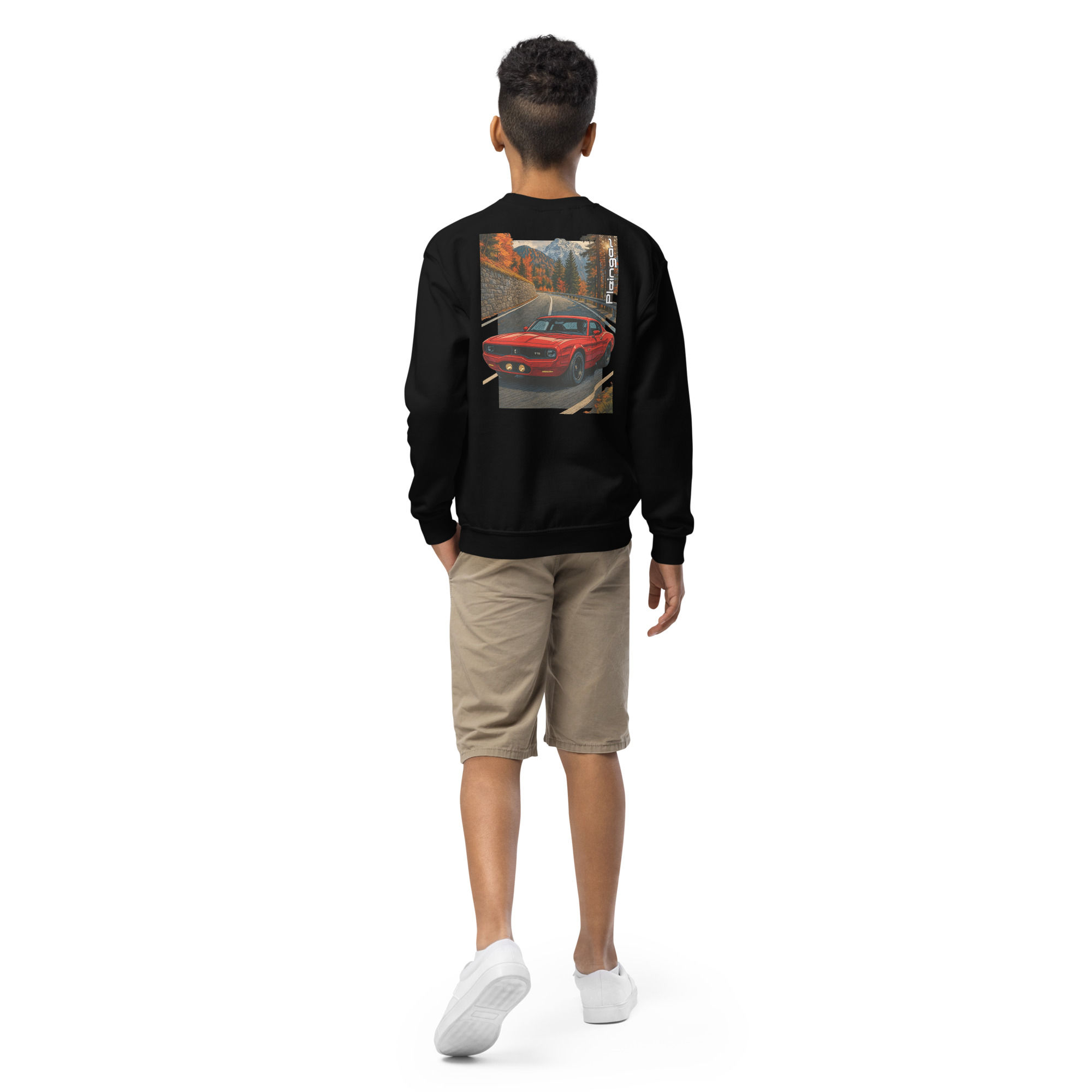 Pull enfant Pleingaz MUSCLE CAR BASS unisex coton/polyester