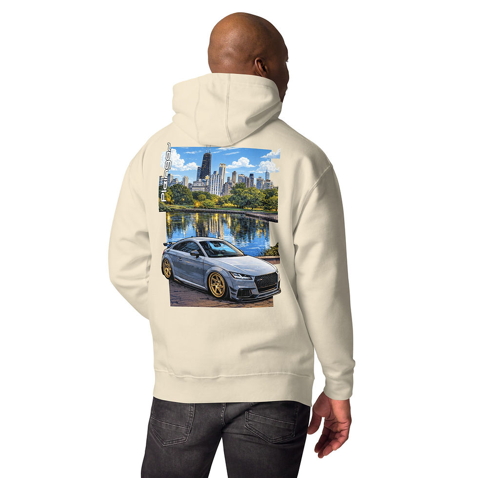 Miniature : Hoodie Pleingaz TT RS MK2 NARDO - du S au 3XL - unisex coton/polyester
